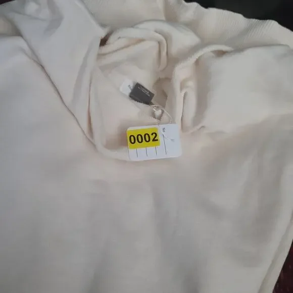 Anthropologie Pilcro and the Letterpress Dona Tunic ladies sweater Ivory Size XS - Picture 12 of 12